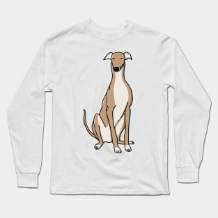 Cute Fawn Greyhound Long Sleeve T-Shirt